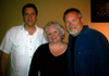 Clay with Amanda Hunt-Taylor, John Berry showed up to support